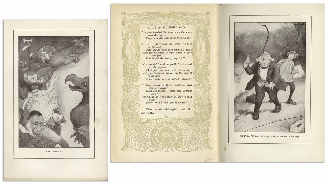 Illustrated 1901 Edition of ''Alice's Adventures in Wonderland'' by Lewis Carroll